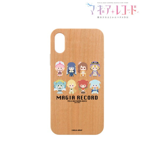 『マギアレコード 魔法少女まどか☆マギカ外伝』NordiQ ウッドiPhoneケース ver.A